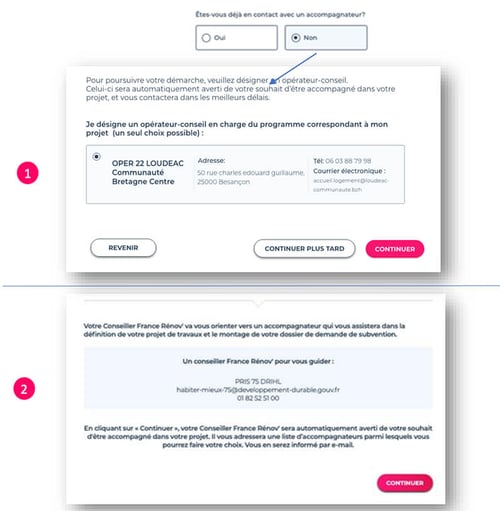 Trouver AMO MaPrimeAdapt opérateur